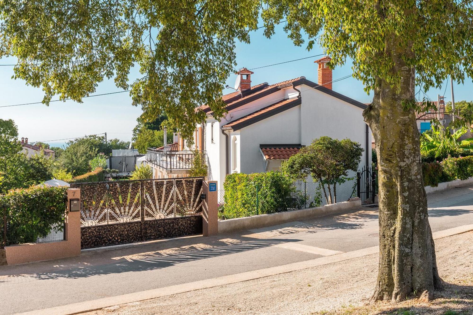Villa Alma Kaštelir Kültér fotó